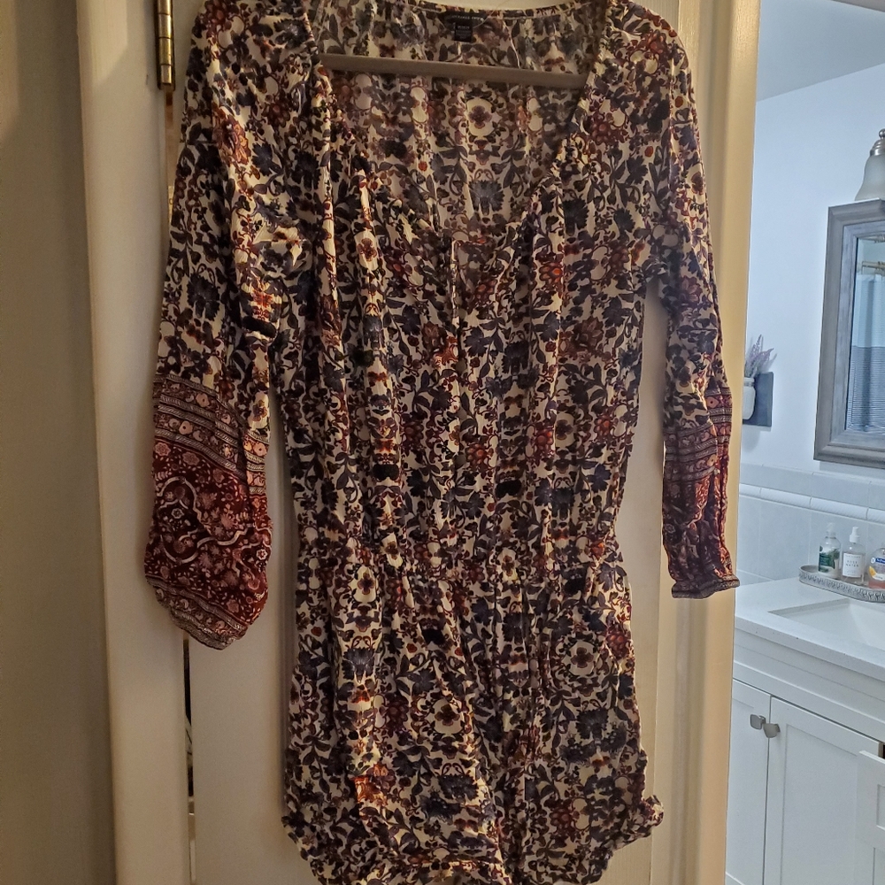 Floral romper sized medium